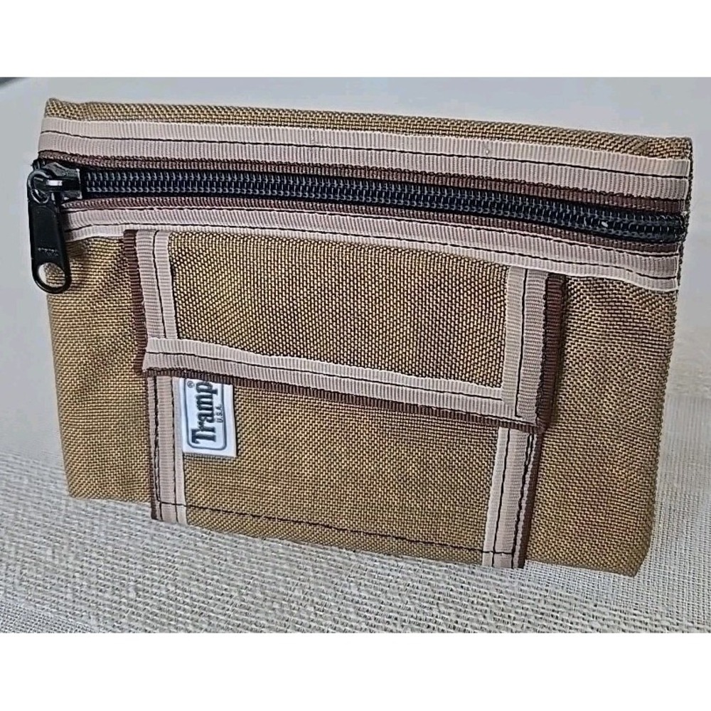 VTG Tramp U.S.A. Vinyl Pouch/Waist Hip Wallet (Slides Onto Belt) Hiking Travel